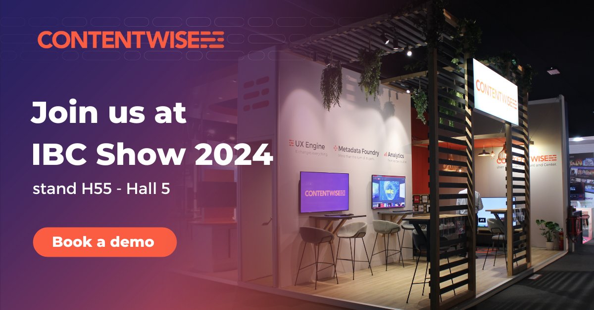 ContentWise UX Engine is the de-facto technology leader in content #discovery, #personalization and #recommendations. 

If you are a broadcaster looking to monetize your #FAST content catalogs or a #payTV operator looking for better engagement, ContentWise if for you #IBCShow