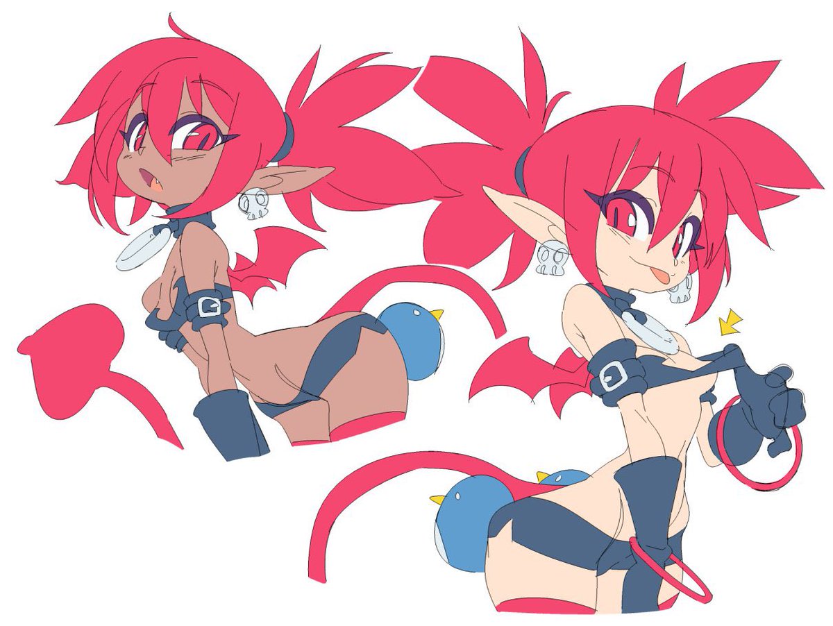 I kinda wanna draw Etna again when I get the chance.