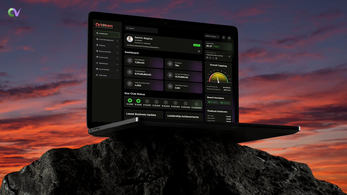 CvTradeExchange's tweet image. &quot;Seamlessly monitor and control your Web3 projects from anywhere, even at the peak of innovation. #Web3Dashboard #BlockchainInnovation #TechElevation&quot;#UIUXDesign #Crypto #DeFi #BlockchainTechnology #Web3Design #DigitalTransformation