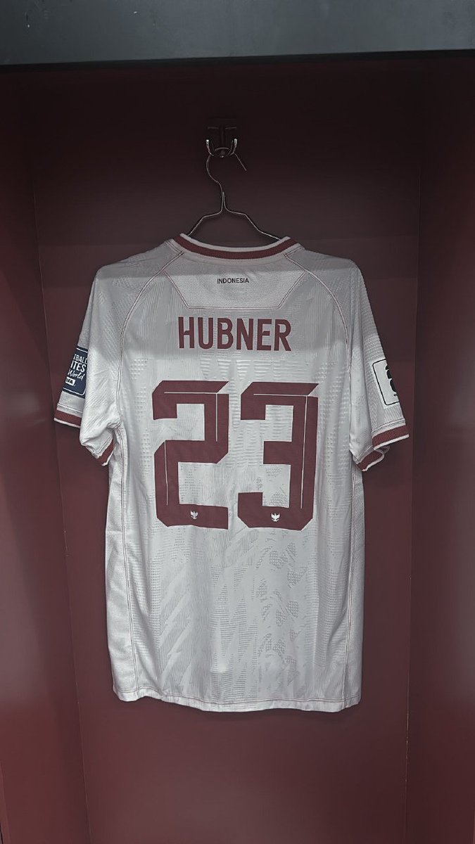 Allow me to give you a deeper glimpse into my world, starting from the confines of my locker. Here I am - number 23, Justin Hubner, the Indonesian center back who proudly wore the away jersey and took the field as part of the starting lineup.