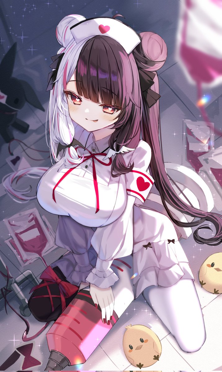 haidollo's tweet image. ナース服
#れなの鳥っくあーと