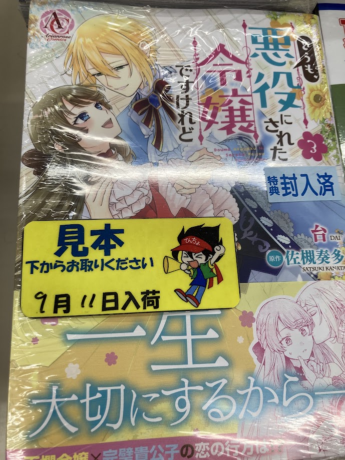 📚書籍入荷情報📚】 「どうも、悪役にされた令嬢ですけれど(3