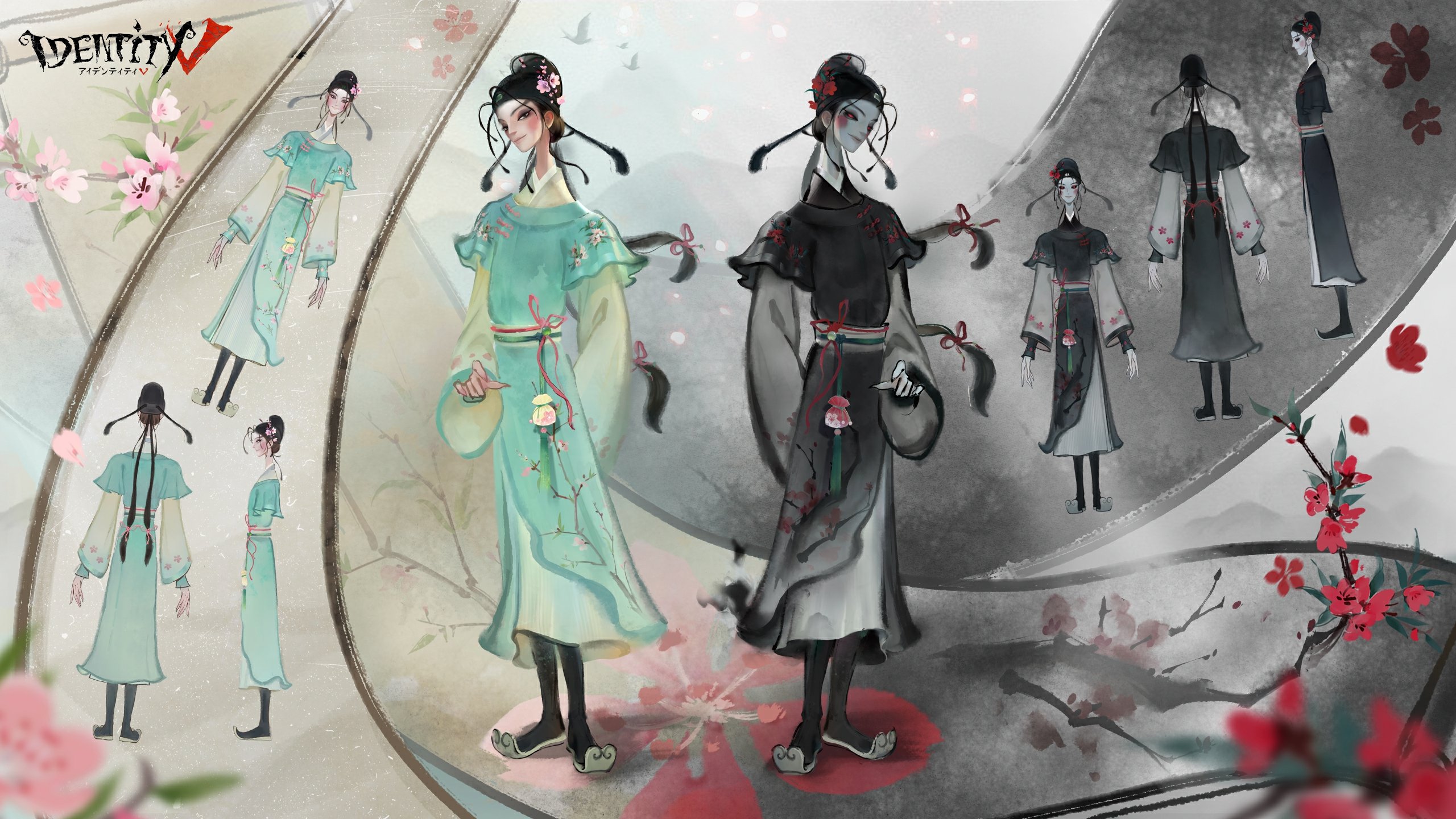第五人格 中国イベント限定 白黒無常 セット