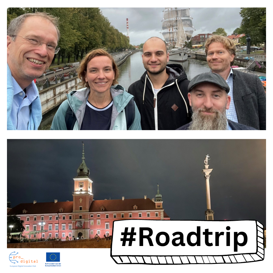 On the Road again: first Warsaw - next stop Klaipeda, Lithuania!
<a href="/ZentrumCB/">Mittelstand-Digital Zentrum Spreeland</a> <a href="/TH_Wildau/">TH Wildau</a> <a href="/edih_net/">European Digital Innovation Hubs Network</a> 
<a href="/Siemens/">Siemens</a>  @Edu4Industry with CEE Maciej Antonik | Andrzej Soldaty |  Ewa Mikos