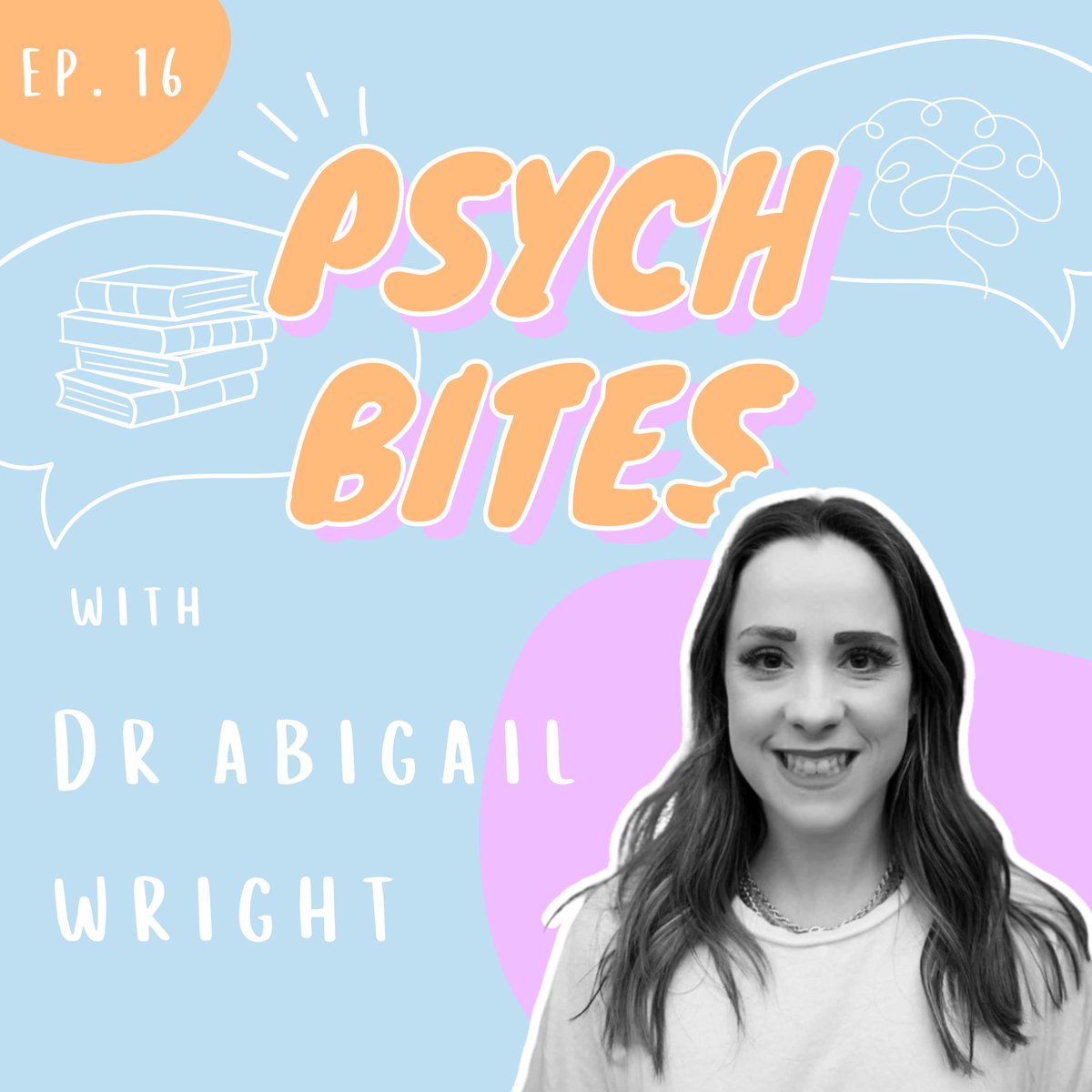 PsychBitesPod's tweet photo. 🔔NEW EPISODE!🔔

We are joined by the fantastic Dr Abi Wright aka @psychedmum who chats about her thesis research looking at  Theory of Mind, and the importance of person centred practice in highlighting children’s strengths.

Listen on Spotify &amp; Apple!

#edutwitter #twittereps https://t.co/nQdAL4XEtM