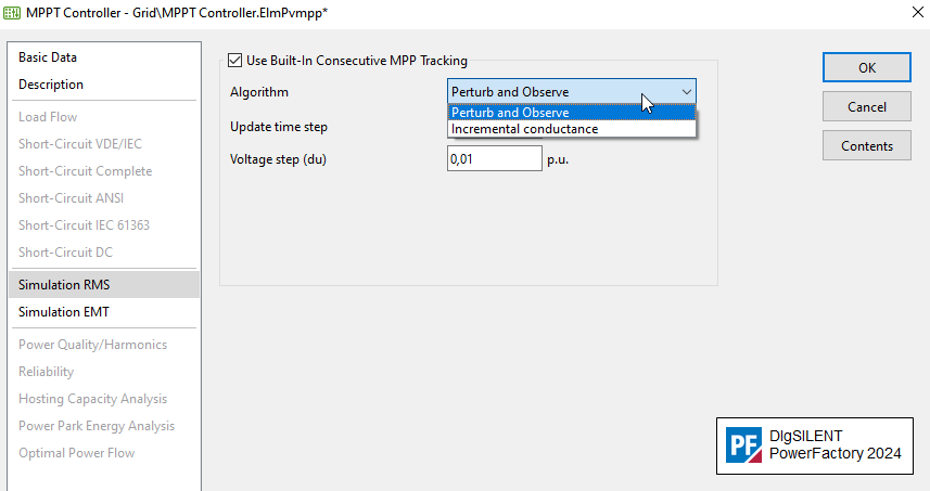 DIgSILENT_GmbH's tweet image. As well as providing a new PV Panel model, PowerFactory 2024 offers a PV MPP tracker controller.

#DIgSILENT #PowerFactory #Featureoftheweek #PF2024 #newfeature #analysissoftware #powersystems #powersystemsolutions #softwareengineering