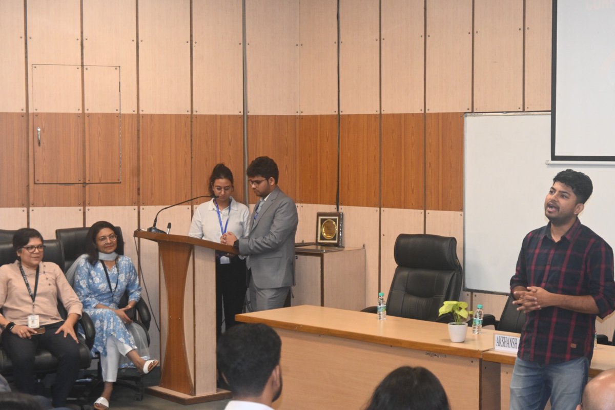 IMS Ghaziabad is grateful to have our esteemed alumnus Akshansh Saraswat back on campus for an inspiring hangout! 

#AlumniConnect #Inspiration