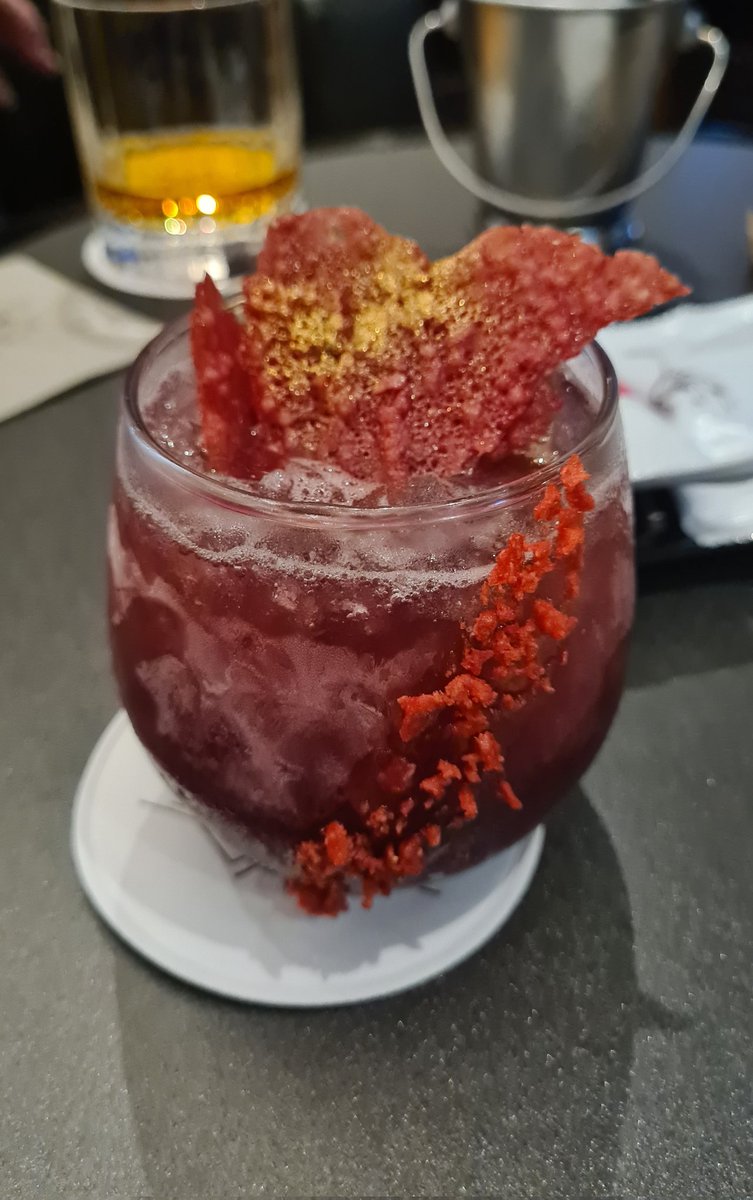 DrSquidge's tweet photo. Some people will scoff and say Disneyland is for kids.

But they will never have the joy of Doctor Strange-ing fancy af cocktails out of a magic cupboard. https://t.co/mR6QSCl5YA