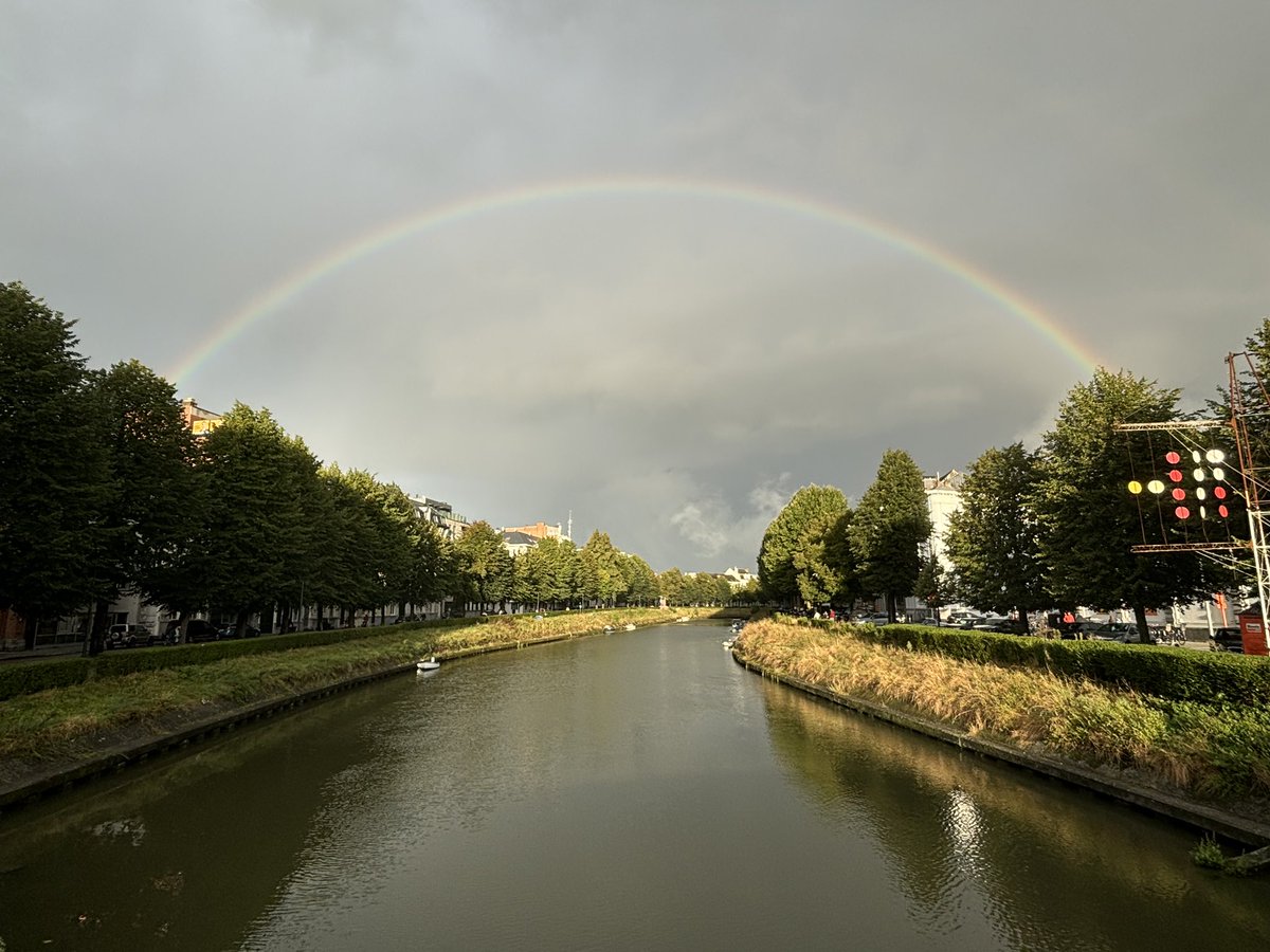 Good morning #gent 🌈