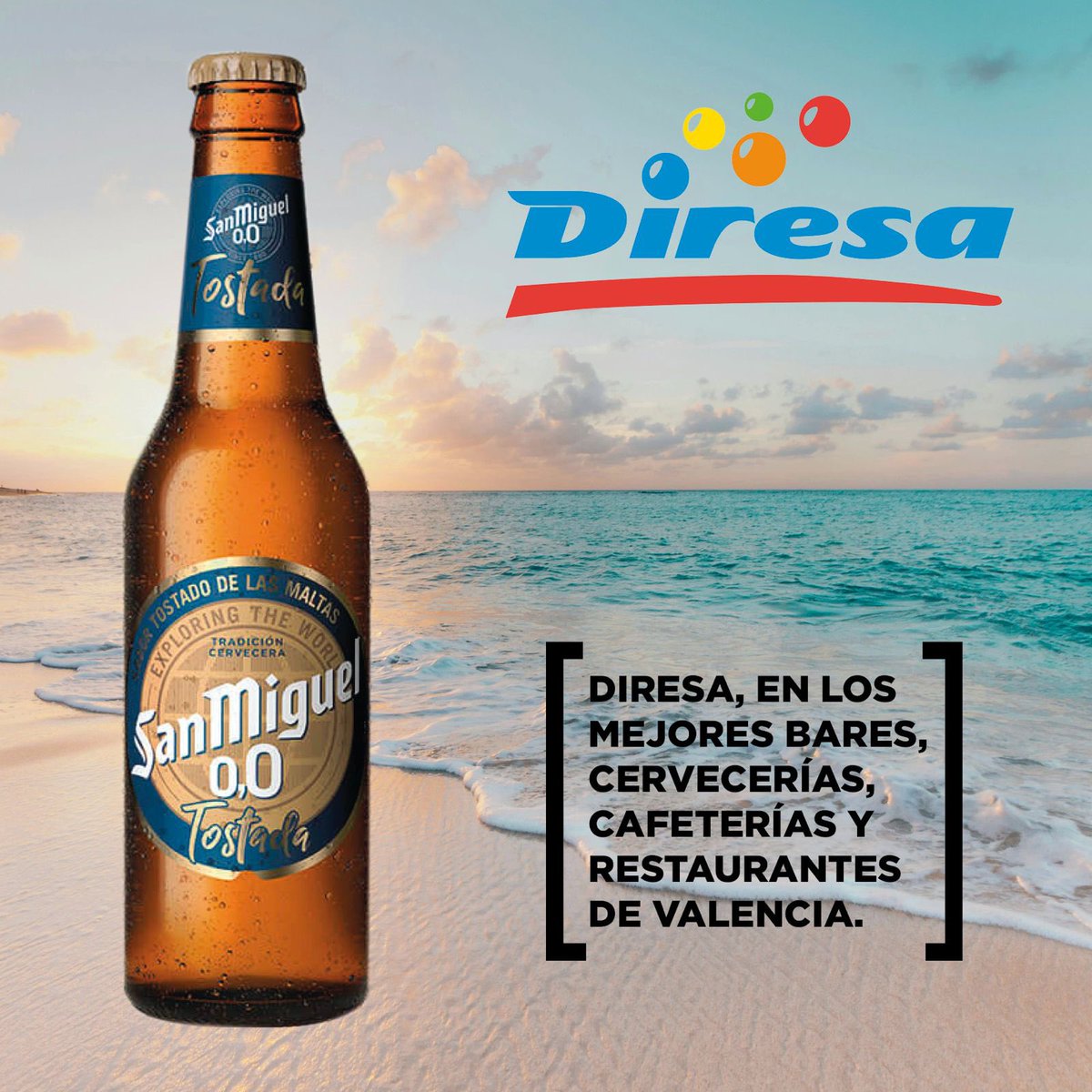 DiresaValencia's tweet photo. 🍺 San Miguel Tostada 0,0 marida a la perfección con quesos 🧀 También con frutos secos o pan 🥖 para mojar en salsas. Con embutido de ave con pan tostado y algún toque aromático.

🚛 Diresa distribuye la 0,0 con mejor sabor para la hostelería de Valencia y área metropolitana https://t.co/gzGfLzGFWe