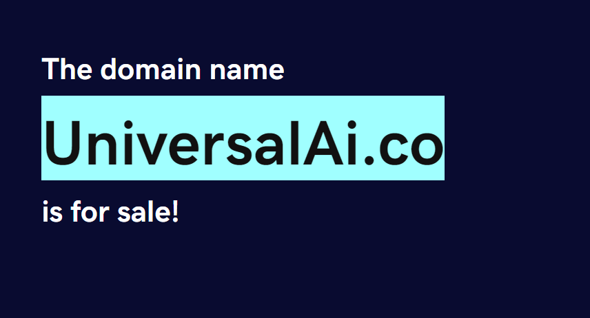 DPimintel's tweet photo. For Sale:- https://t.co/sCuj69gRvI
#universalhumanity #AIart #AIphoto #AIๅๆพ่จบๆญ #artificalintelligence #aiimage #AIRDO #Domains
#domainnames #DomainForSale #MarketInsights #Marketing #DigitalMarketing #agency https://t.co/s6tkfMx5mX