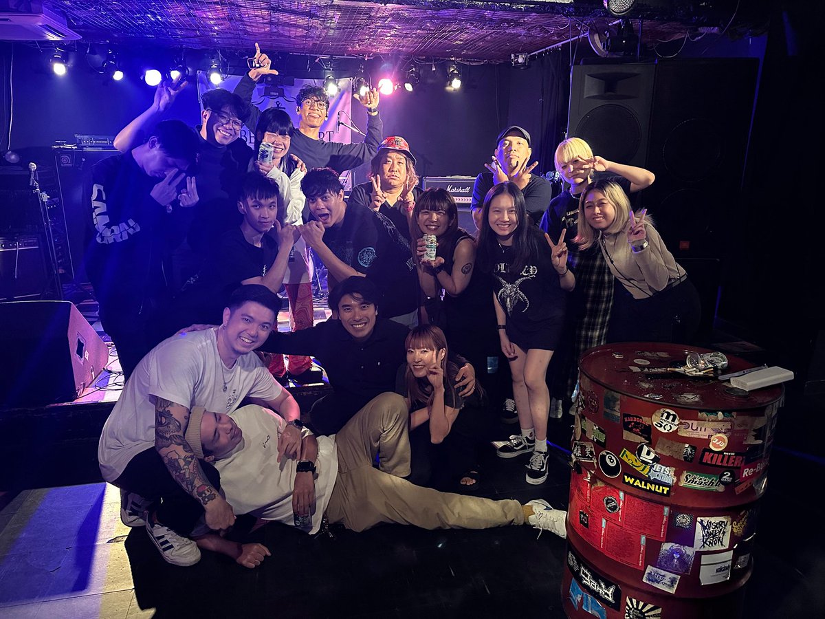 Kobe leg of the tour done. Tonight, <a href="/antiknock1985/">ANTIKNOCK</a>!