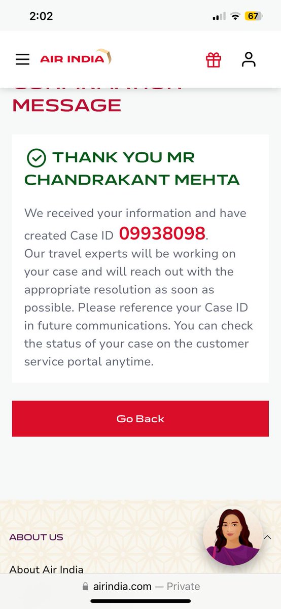 amitcm0121's tweet photo. AI143 10Sep24 Life saving medicines lost due to Missing Baggage at Delhi airport in transit for Mumbai - Delhi - Paris flight
Baggage tag #827585
MEHTA CHANDRAKANT
It has Ladies clothes and other imp things
@airindia @DelhiAirport @flyai https://t.co/pLMhtyFAfT