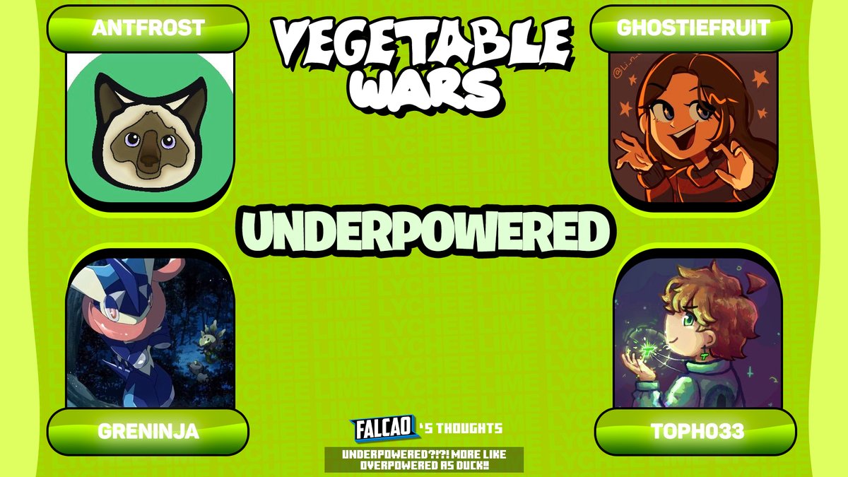 So underpowered! Yeah, 100% I am not worried at all! You know 10th feels right! Right?..........Right?

Introducing The Underpowered
<a href="/Antfrost/">Antfrost</a> <a href="/ghostiefruit/">ghostie</a> <a href="/Greninja/">Greninja</a> <a href="/Toph033/">Toph033</a>