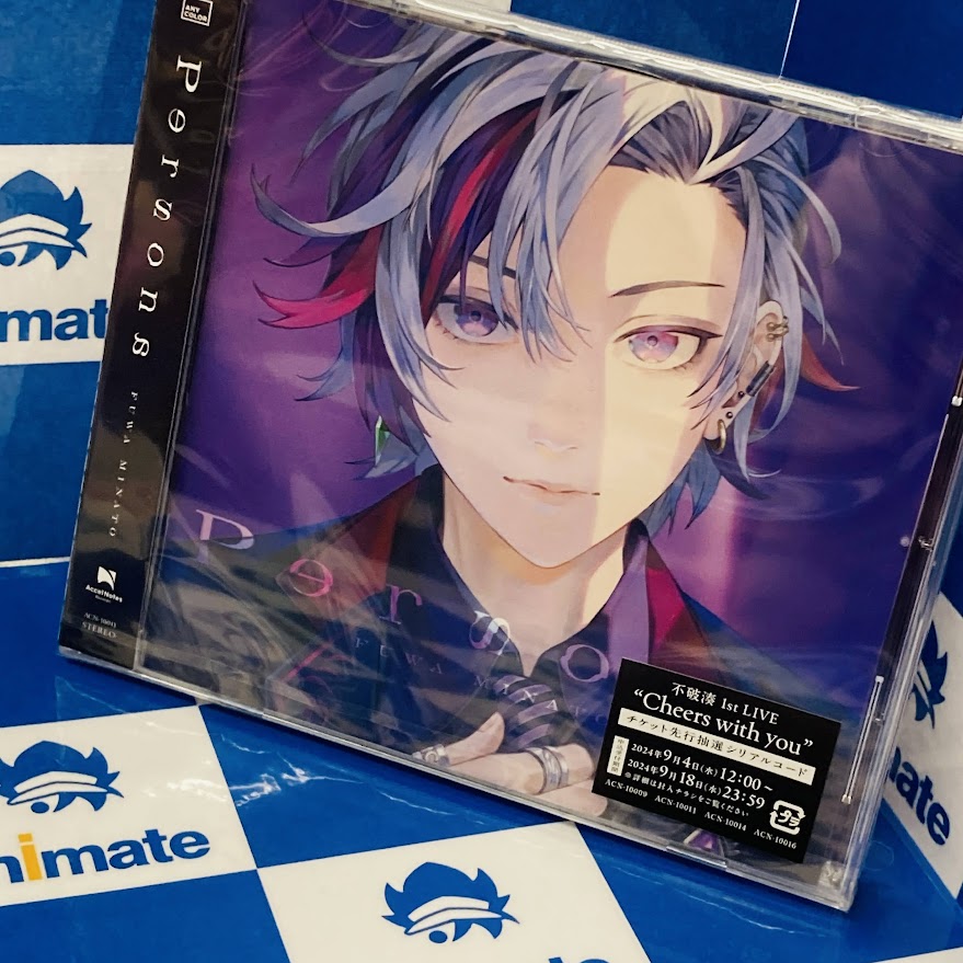 不破湊」1st Mini Album『Persona』が2024年9月4日(水)に発売 不破湊」1st Mini Album『Persona』が2024年9月4日(水)に発売