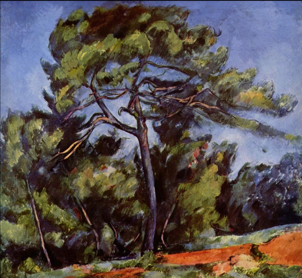 Paul Cezanne, The Great Pine