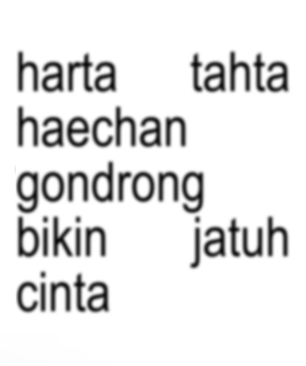 hecanoona's tweet image. haechan gondronk bkin jatuh cinta