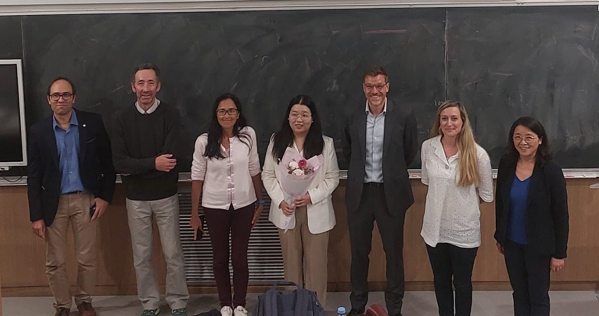 GasserGroup's tweet photo. Congratulations to Dr. Yiyi Zhang, the 20th doctor of the group. Fantastic work, we are very proud of you. Thanks to all jury members: @LaurieMengerLab @Alimakky_LPCS, Min-Hui Li &amp; Gilles Lermercier
@ChimieParisTech @psl_univ https://t.co/uN0xn2AhlE