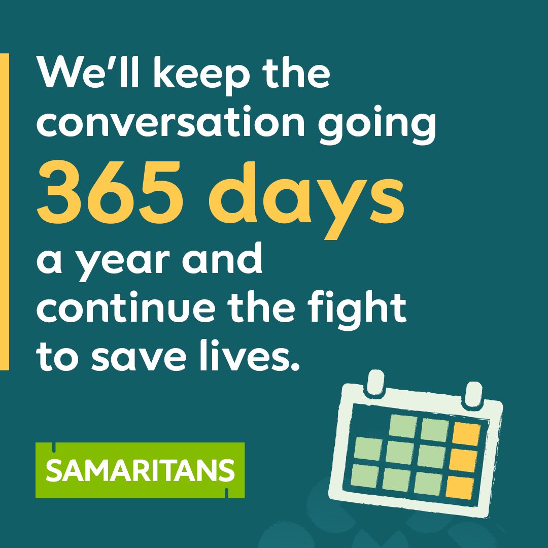 Let's keep the conversation going beyond #WorldSuicidePreventionDay.
Together, we can find the words to speak about suicide, reach out, and help save lives. 💚