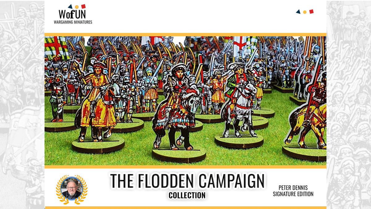 Relive the epic Battle of Flodden on your tabletop! ⚔️ Dive into 16th-century warfare with our Starter Pack—no painting needed! Perfect for new wargamers, with rules by Andy Callan. Command your army today!
Explore here: wofungames.com/collections/fl…
#wargaming  #miniatures  #History