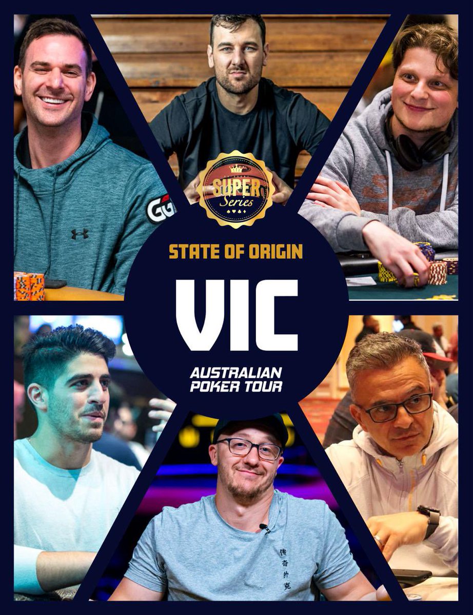State of Origin is coming back. Brisbane Sept 27th as part of the APT Super Series 
Get ready for a poker spectacle like no other. Mate against Mate, State vs State.
Apt has a full schedule of events from $250 to $25,000
Check out
Australianpokertour.com.au for full details