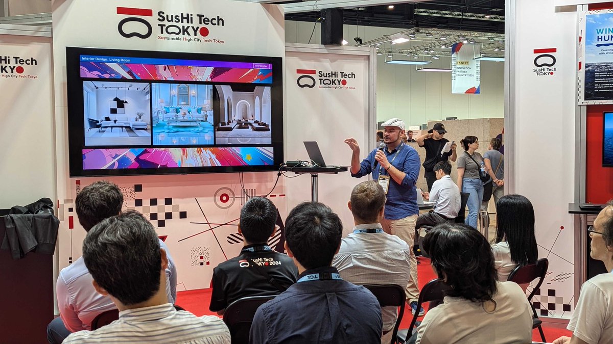 debichanchan's tweet image. 東京都の担当者が色んな写真取られたので今後PRで使います!!大使館の人とも写真撮られて良かった。

#IFA #IFANEXT #AI #METAVERSE #メタバース #sushitokyo #tokyo #japan #innovation