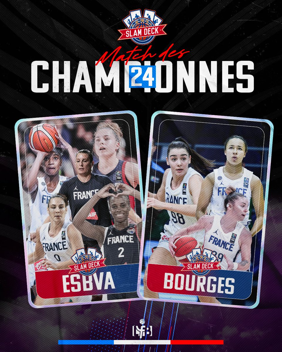 SlamDeck's tweet photo. ⚡️ Un premier choc, à une semaine de la reprise de la #LaBoulangereWonderligue !!
Qui l'emportera entre @ESBVALM et @BourgesBasket ? Réponse ce soir à 21h00 !
#Slamdeck #Basketball @basketlfb https://t.co/npj2TJLYJY