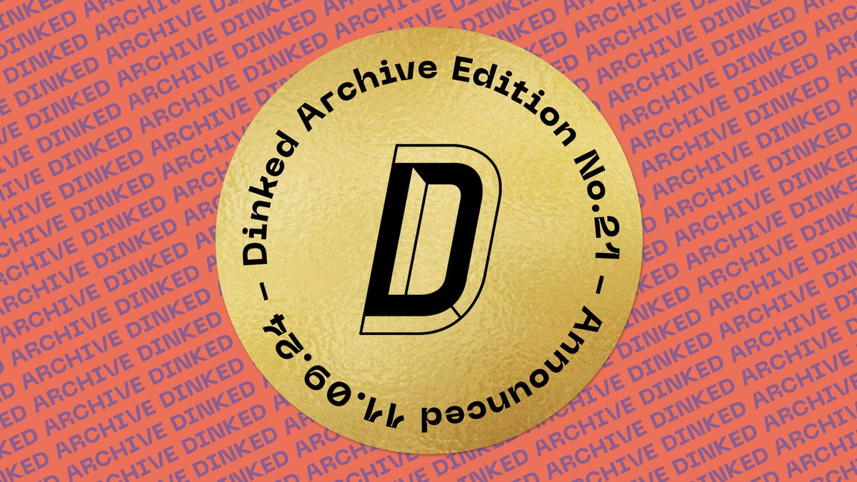 👏 Gold foil archive number 21 coming your way at THREE PM...

A proper stonker turning twenty!

#dinkededition #dinkedarchive