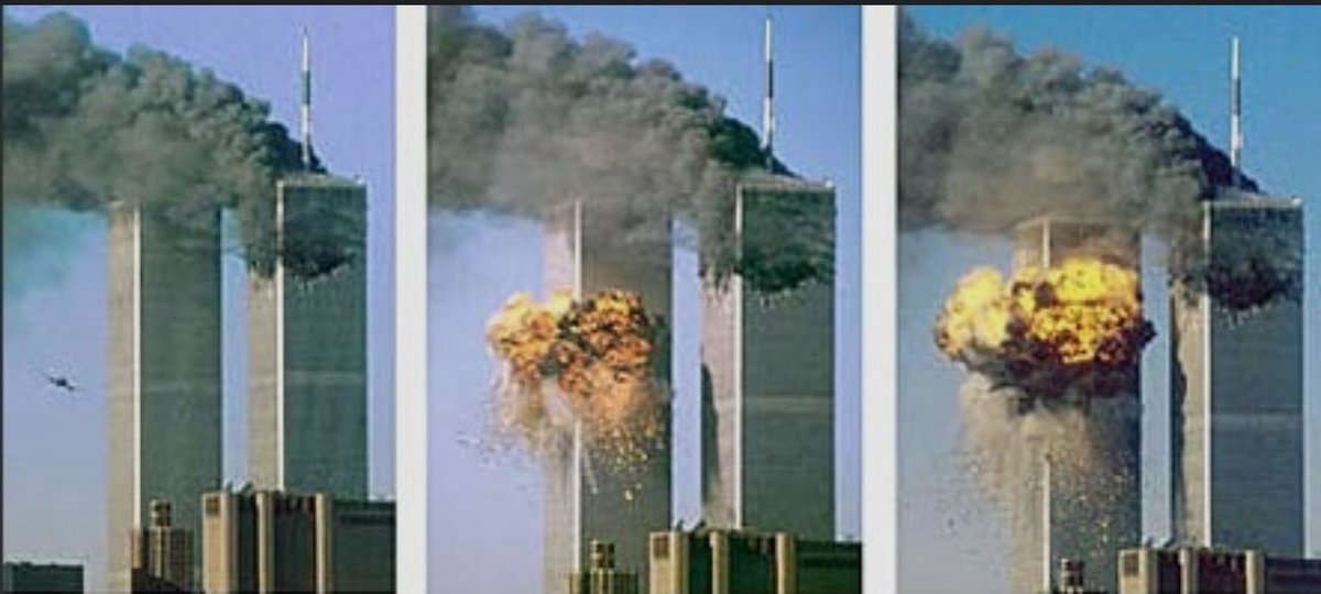PascalBlanc_'s tweet image. Ne pas oublier. 

Le 11 septembre 2001, 2 vols d’United Airlines ont été détournés par 9 terroristes d’Al-Qaïda et ont été fracassés contre les deux tours jumelles du World Trade Center faisant plusieurs dizaines de milliers de morts. 

Il y a 23 ans aujourd’hui.