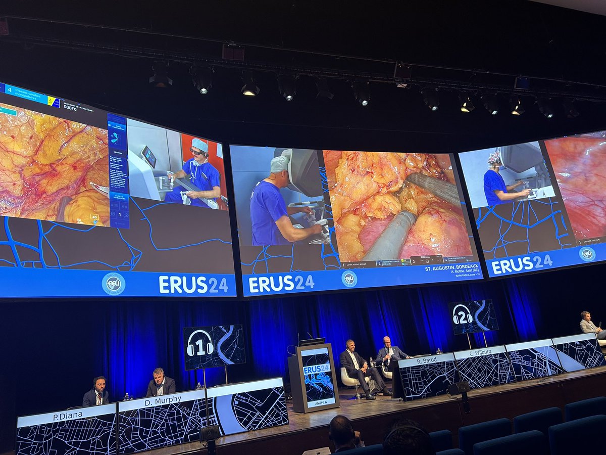 Ben Challacombe (@benchallacombe) on Twitter photo #erus24 kicks off in Bordeaux with wonderful 3 surgery session. <a href="/PheVeronique/">Véronique Phé</a> sacrocolpopexy, <a href="/alexmottrie/">Alex Mottrie</a> Padua 10 partial. <a href="/agalfano/">Antonio Galfano</a> nephro-ureterectomy Hugo. new challenges New robots <a href="/ERUSrobotics/">ERUS Robotic Urology</a> <a href="/Uroweb/">European Association of Urology (EAU)</a> #erus24 kicks off in Bordeaux with wonderful 3 surgery session. <a href="/PheVeronique/">Véronique Phé</a> sacrocolpopexy, <a href="/alexmottrie/">Alex Mottrie</a> Padua 10 partial. <a href="/agalfano/">Antonio Galfano</a> nephro-ureterectomy Hugo. new challenges New robots <a href="/ERUSrobotics/">ERUS Robotic Urology</a> <a href="/Uroweb/">European Association of Urology (EAU)</a>