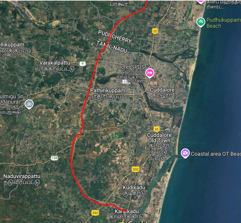 arvindsubu's tweet photo. @CuddaloreTN31 This full stretch once it opens, will really reduce the travel time by 30 mins. Hope it happens soon :) 

Thanks for the update. https://t.co/Z9ZLujferN