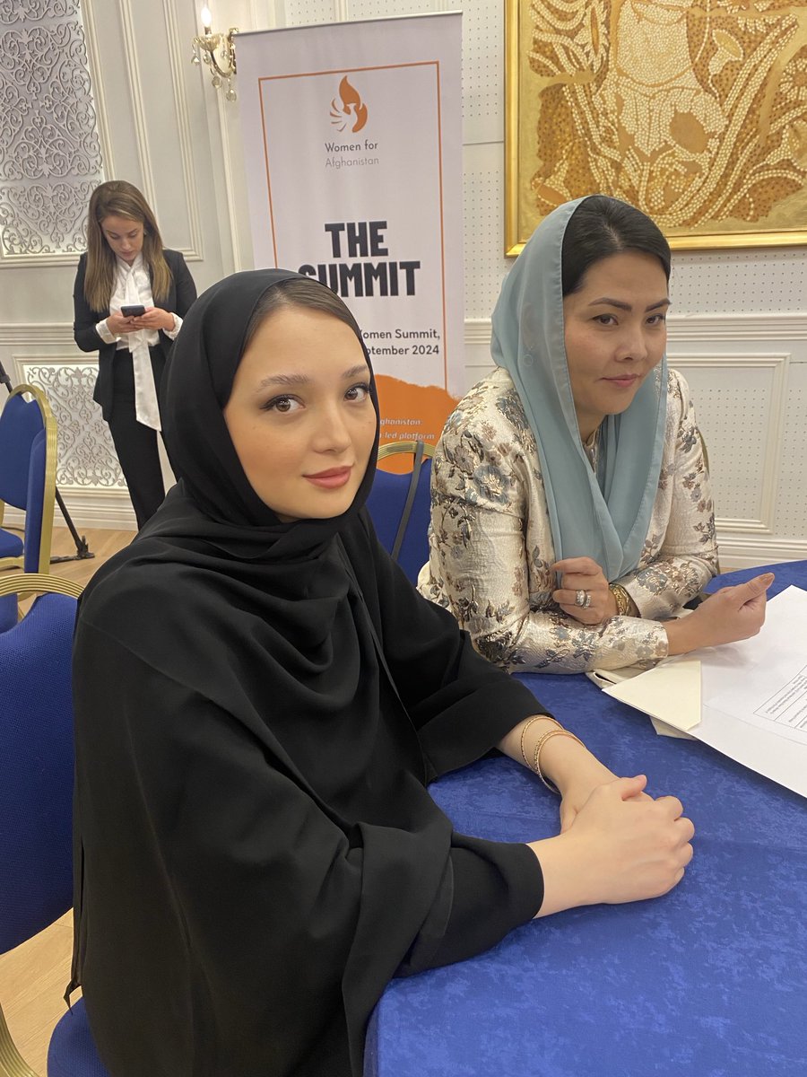 The All #Afghan Women Summit is about to begin in Tirana, Albania. More than 100 women are gathered to discuss a united platform to confront the Taliban and their repression of women.