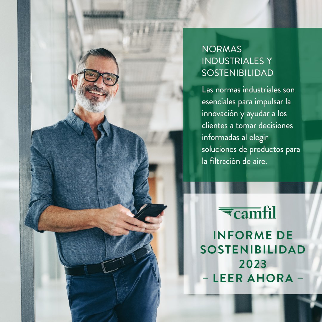 🌿 Camfil lidera el desarrollo de normas industriales en calidad del aire y rendimiento de filtros, influyendo en la innovación y capacidades del sector: okt.to/xnH8o3
#NormasIndustriales #CalidadDelAire #RendimientoEnergético #Innovación #Camfil #Sostenibilidad