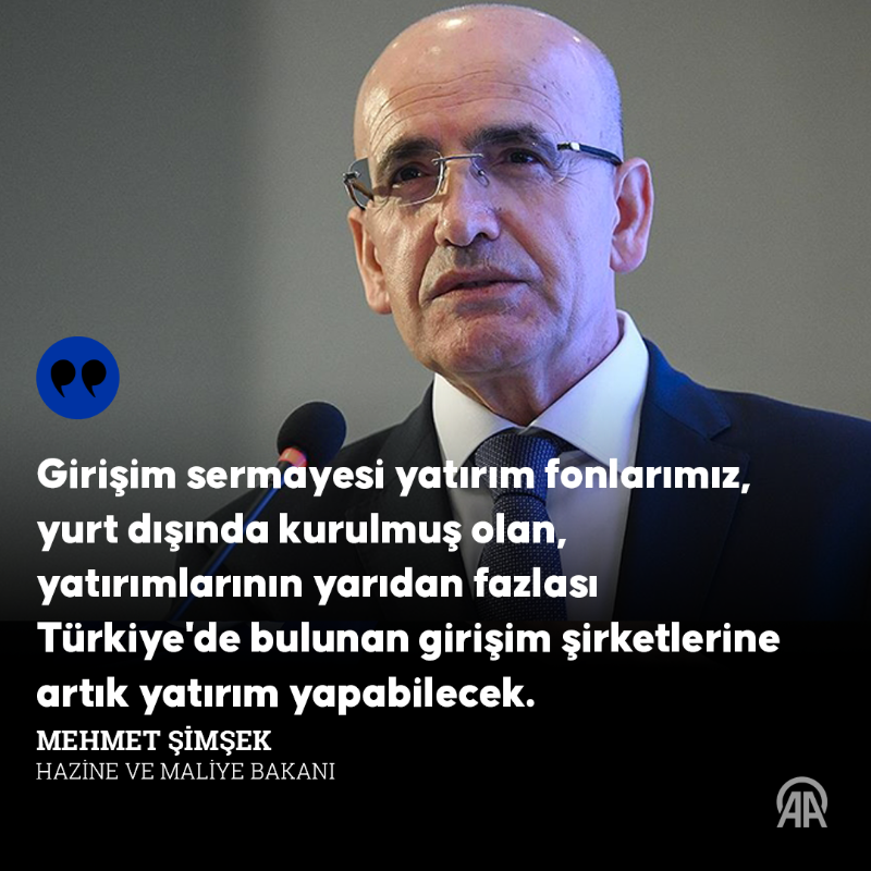 aa_finans's tweet photo. Girişim ekosistemine daha fazla yabancı kaynak çekilecek⤵️
