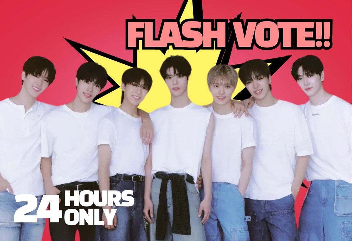 kooky__official's tweet photo. 👑 KOOKY FLASH VOTE | 24 HRS ONLY | THE OULIM AD [#NouerA]
VOTE HERE 👉https://t.co/78a9hCVpoy
📅 ~ September 12th 4PM KST

🎯 Every 100k = 1 oulim ad

TWITTER BONUS VOTE EVENT:
Every 300 likes = 10,000 bonus votes
Every 300 RT = 15,000 bonus votes
Every 150 replies = 5,000 bonus votes

*VOTE ENDS IN 24 HOURS*
#KookyPromotion #KookyVote
