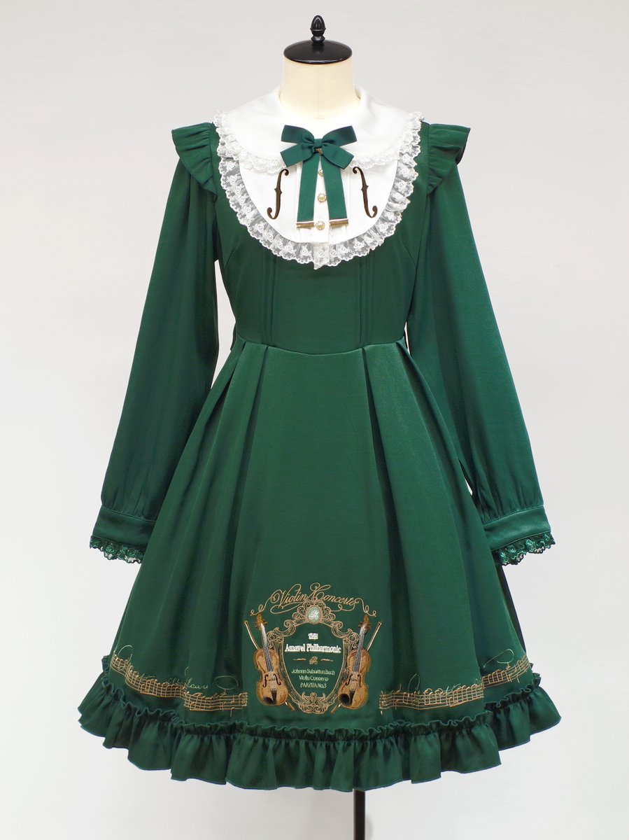 Amavel Fantasic Concerto ワンピース グリーン ♥Coming soon Item♥Part1 ＊Fantasic Concerto ワンピース (近日販売