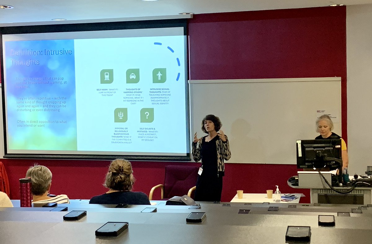 Consultant Clinical Psychologists Dr Ruth Butterworth and Dr Rebecca Chilvers lead a session on intrusive thoughts in neonatal care.

#BAPM2024
