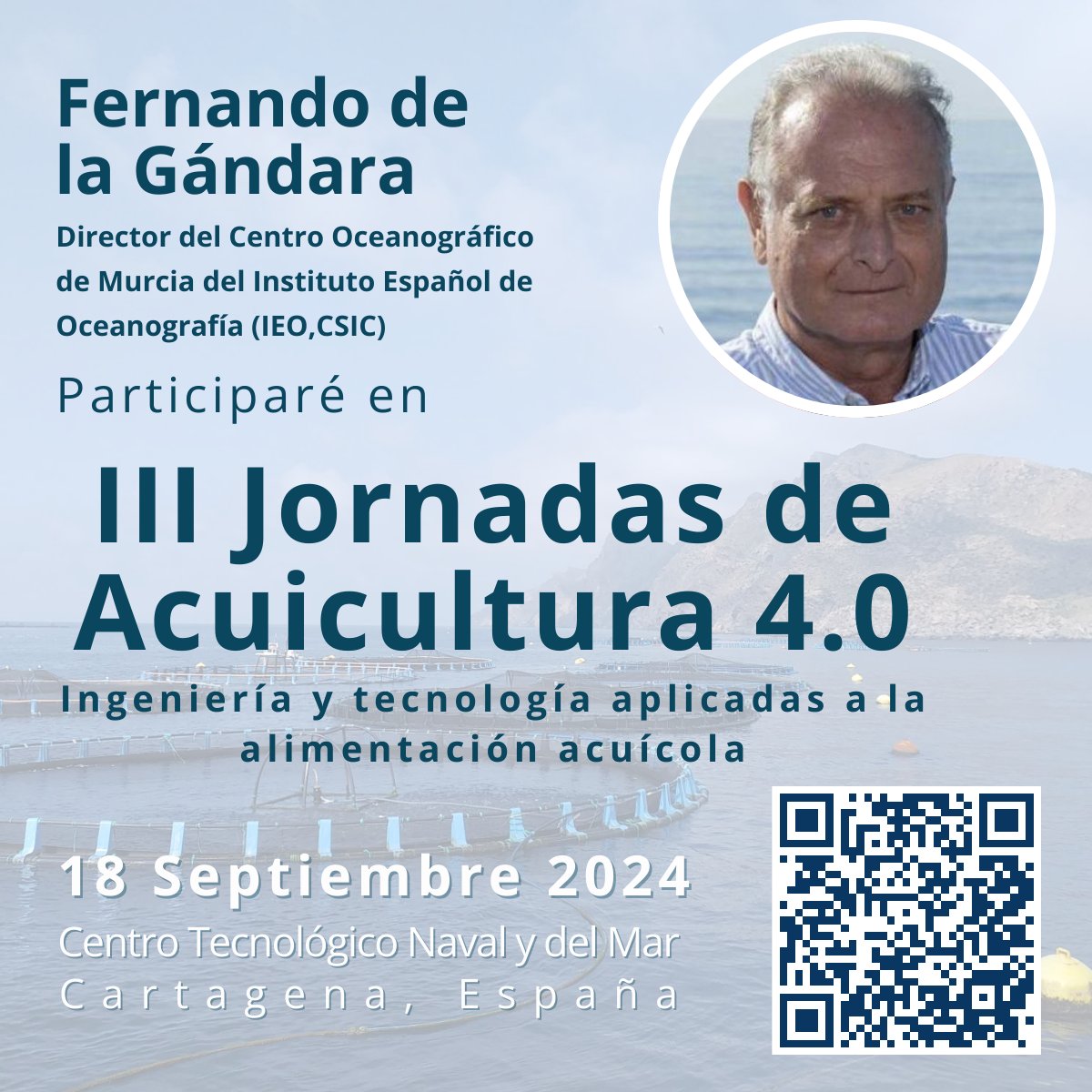 “¿Te unes a la 'III Jornada de Acuicultura' del Centro Tecnológico Naval y del Mar?

Descubre cómo la revolución 4.0 está transformando la producción y la gestión de alimentos para especies acuáticas. icar.ieo.es <a href="/ieo_murcia/">IEO Murcia</a> #atunrojo ctnaval.com/iii_jornadas_a…