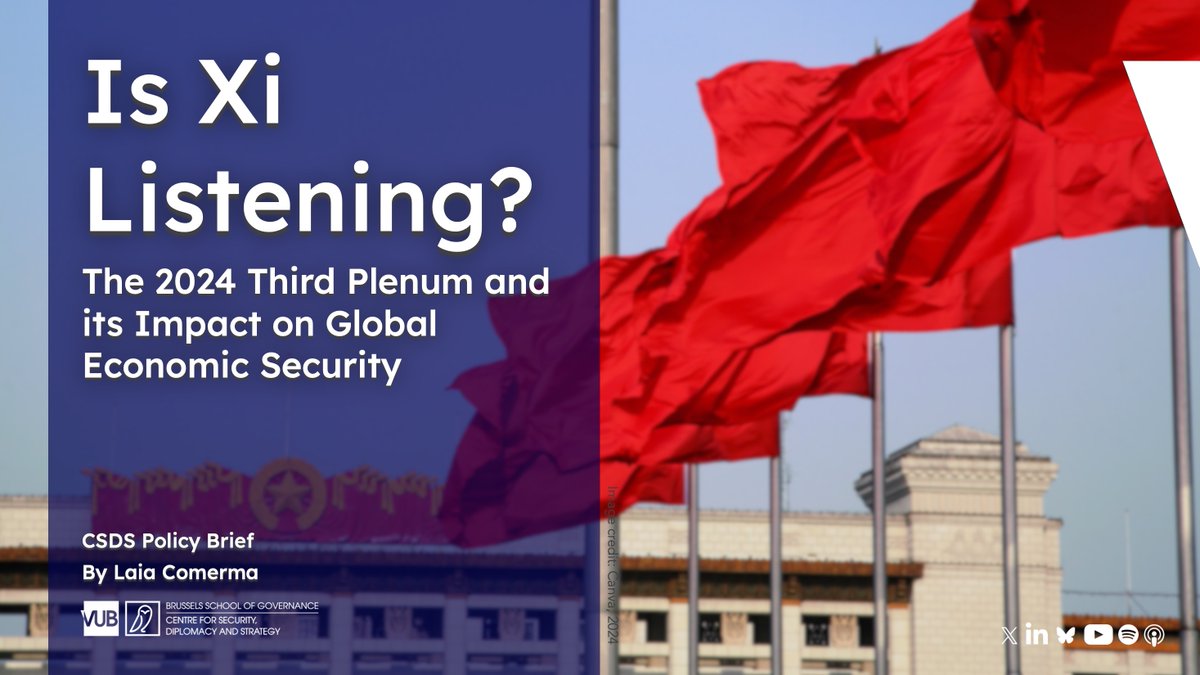 CSDS_Brussels's tweet image. &quot;the incoming EU leadership should put as a priority the redefinition of its &apos;China policy&apos;&quot;, argues @laia_comerma in the latest CSDS Policy Brief.

Read🔸 csds.vub.be/publication/is… #China #Xi #ThirdPlenum