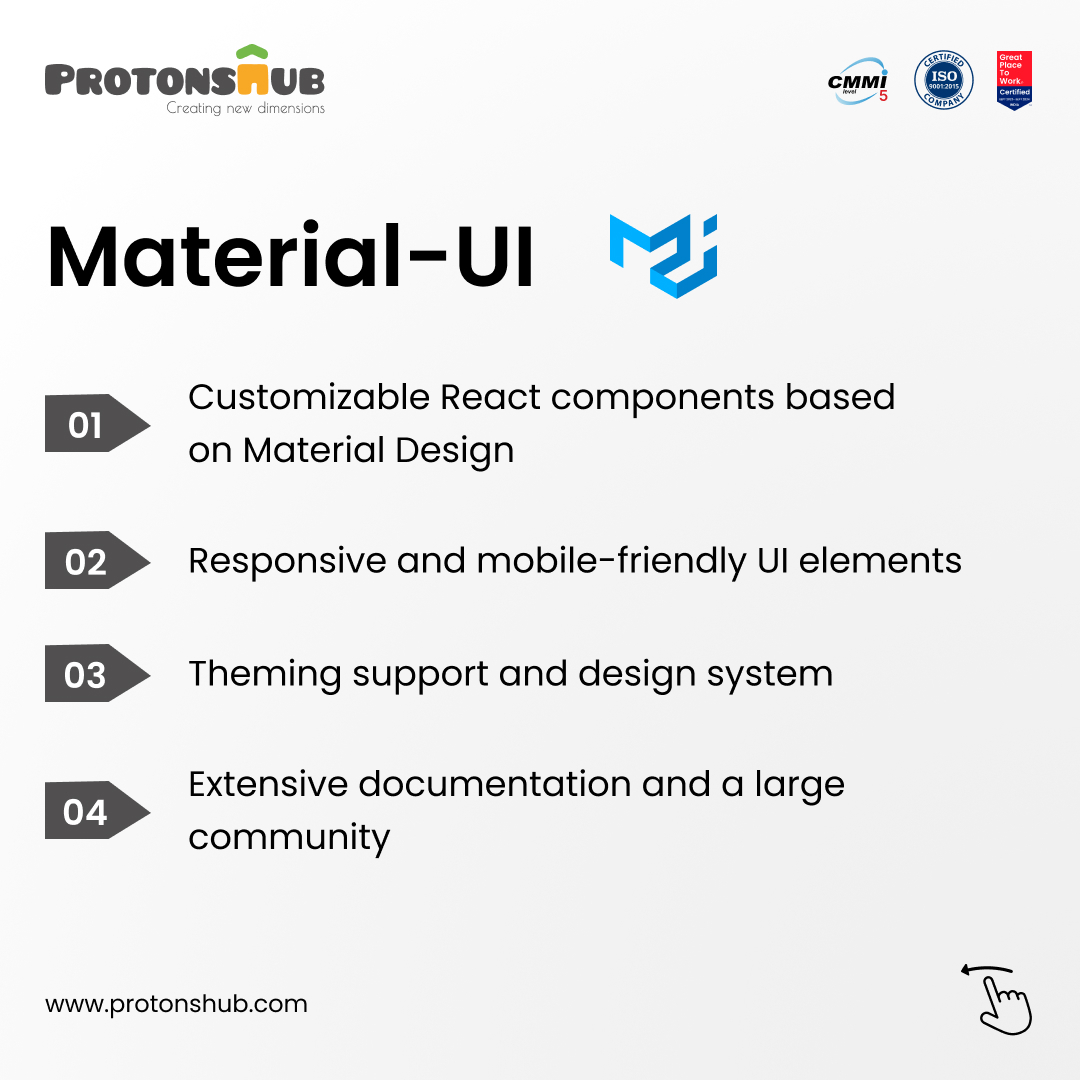 protonshub's tweet image. Swipe through to discover their key features and see how they can transform your projects!
#ReactLibraries #DeveloperTools #TechTips #SoftwareDevelopment #TechStack