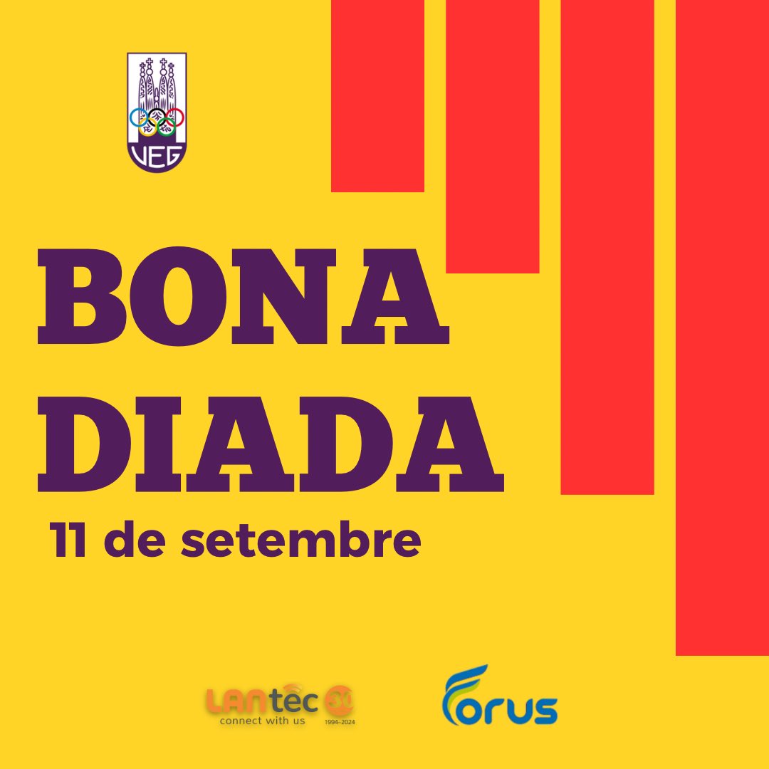 🔝FELIÇ DIADA DE CATALUNYA

Des de la Unió Esportiva Gaudí us desitgem una bona i feliç diada.

🟡🔴🟡🔴🟡🔴🟡🔴🟡

#SOMLILES
#SOMGAUDÍ