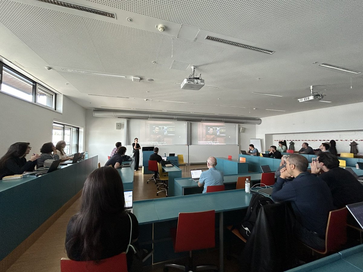 Milos Jovanovik (@ymilosy) on Twitter photo Katariina Kari’s (<a href="/katsi111/">Katariina Kari</a>) keynote at the DKG (<a href="/cost_dkg/">COST Action Distributed Knowledge Graphs</a>) meeting on Enterprise Knowledge Graphs, featuring a Star Trek clip.
#KnowledgeGraphs #DKG #costDKG #StarTrek Katariina Kari’s (<a href="/katsi111/">Katariina Kari</a>) keynote at the DKG (<a href="/cost_dkg/">COST Action Distributed Knowledge Graphs</a>) meeting on Enterprise Knowledge Graphs, featuring a Star Trek clip.
#KnowledgeGraphs #DKG #costDKG #StarTrek
