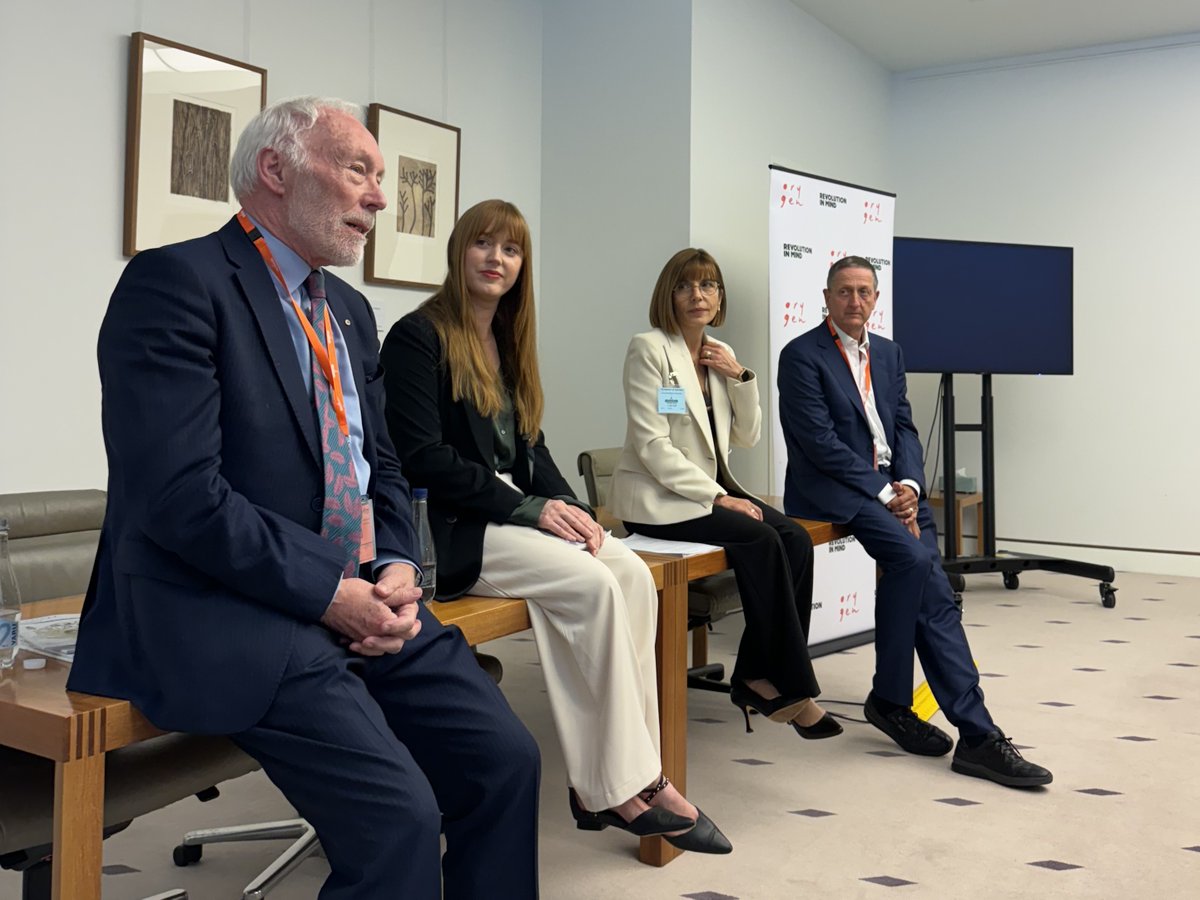 Assistant Minister for Mental Health and Suicide Prevention, <a href="/Emma4Dobell/">Emma McBride MP</a>, was joined by several Commission authors including <a href="/PatMcGorry/">Patrick McGorry</a>, <a href="/ian_hickie/">Ian Hickie</a>, <a href="/cathymihalopou1/">Cathy Mihalopoulos</a>, <a href="/ellagow1/">Ella Gow</a> and <a href="/EoinKillackey/">Eóin Killackey</a> to discuss the state of the youth mental health crisis, and paths forward.