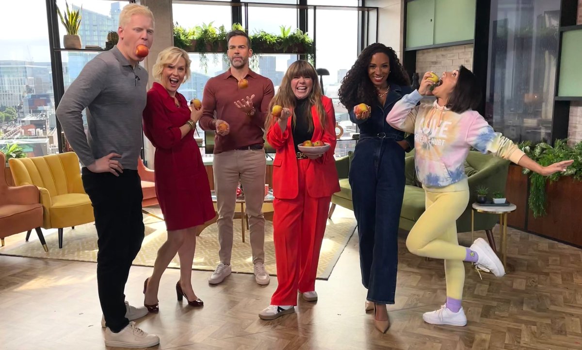 BBC Morning Live (@bbcmorninglive) on Twitter photo And they lived 'apple-y' ever after:
π <a href="/brionymaybakes/">Briony May Williams</a>' apples 3 ways
ποΈ Fiona Bruce on <a href="/BBC_ARoadshow/">Antiques Roadshow</a>
π£ Bob Mortimer & Paul Whitehouse: 'Gone Fishing'
π©Ί Cancer screenings <a href="/DrOscarDuke/">Dr Oscar Duke</a>
Watch here: bbc.in/3ASqC0X And they lived 'apple-y' ever after:
π <a href="/brionymaybakes/">Briony May Williams</a>' apples 3 ways
ποΈ Fiona Bruce on <a href="/BBC_ARoadshow/">Antiques Roadshow</a>
π£ Bob Mortimer & Paul Whitehouse: 'Gone Fishing'
π©Ί Cancer screenings <a href="/DrOscarDuke/">Dr Oscar Duke</a>
Watch here: bbc.in/3ASqC0X