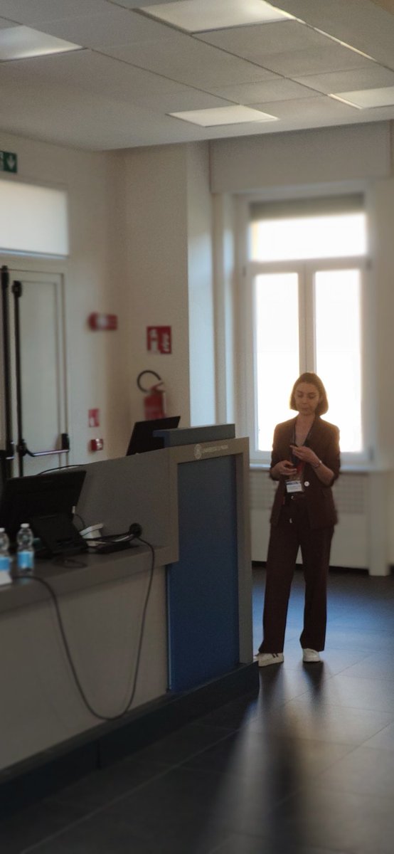 Supramol 2024 (@supramol2024) on Twitter photo Valentina Dichiarante from <a href="/SupraBioNanoLab/">SupraBioNano Lab</a> is the first keynote speaker of the morning #supramol2024 Valentina Dichiarante from <a href="/SupraBioNanoLab/">SupraBioNano Lab</a> is the first keynote speaker of the morning #supramol2024