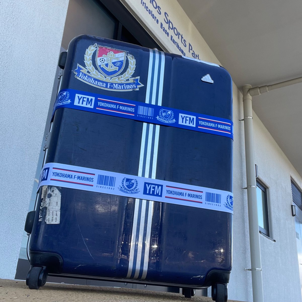 横浜F・マリノス スーツケースベルト ラゲッジタグ 横浜F・マリノス