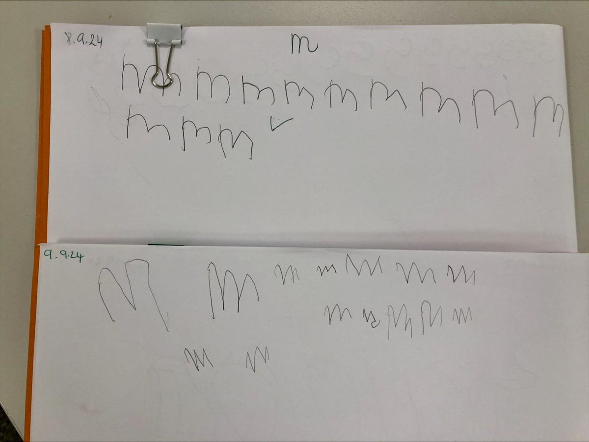 Lovely to see high expectations of reading and writing set for the new FS2 children <a href="/HexthorpePri/">Hexthorpe Primary</a>. Beautiful letter formation, a result of strong teaching. <a href="/astreaacademies/">Astrea Academy Trust</a> <a href="/AsmaMaqsoodShah/">Asma Maqsood-Shah FCCT</a> <a href="/NickyTu49850999/">Nicky Turner EYFS</a> <a href="/JoLeishman/">Jo Leishman</a>