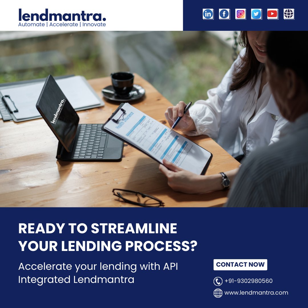 lendmantra_'s tweet image. Tired of slow, complicated lending processes? 

Want to know how lendmantra can make a difference for your business? 

Let’s connect!

📞 Reach us at: +91-9302980560
🌐 Visit: lendmantra.com

#Lendmantra #LendingMadeSimple #FinTechSolutions #DigitalLending #NBFCSupport