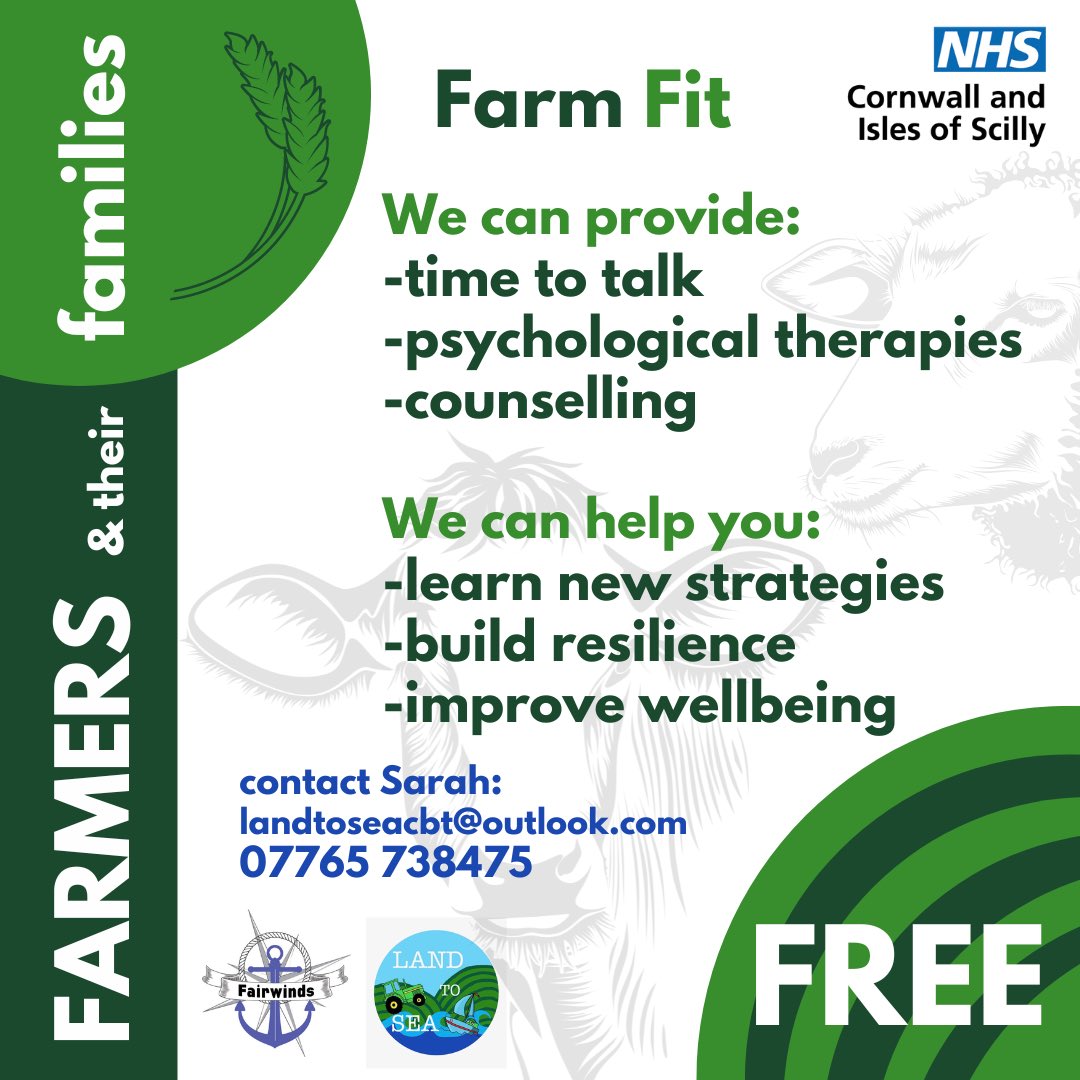 Fairwinds Cornwall Ltd (@fairwinds_ltd) on Twitter photo We can also support our Farmers in Cornwall <a href="/CornwallYFC/">Cornwall YFC</a> <a href="/FarmCornwall/">FarmCornwall</a> <a href="/FCNcharity/">The Farming Community Network</a> We can also support our Farmers in Cornwall <a href="/CornwallYFC/">Cornwall YFC</a> <a href="/FarmCornwall/">FarmCornwall</a> <a href="/FCNcharity/">The Farming Community Network</a>