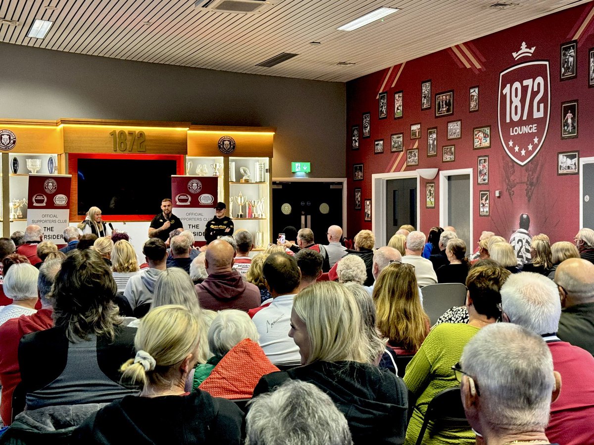 Huge thank you to <a href="/JaiTField/">Jai Field</a> <a href="/EllisKaide/">Kaide Ellis</a> and <a href="/RyanHampshire/">Ryan Hampshire</a> who gave us another fantastic evening…!! 🏉🤩

It was a great turn out too…! 👏🏼🍒⚪️